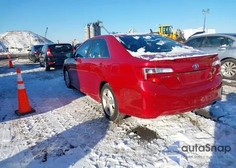 2012 Toyota Camry Se из США, поврежденный, VIN 4T1BF1FK3CU624549